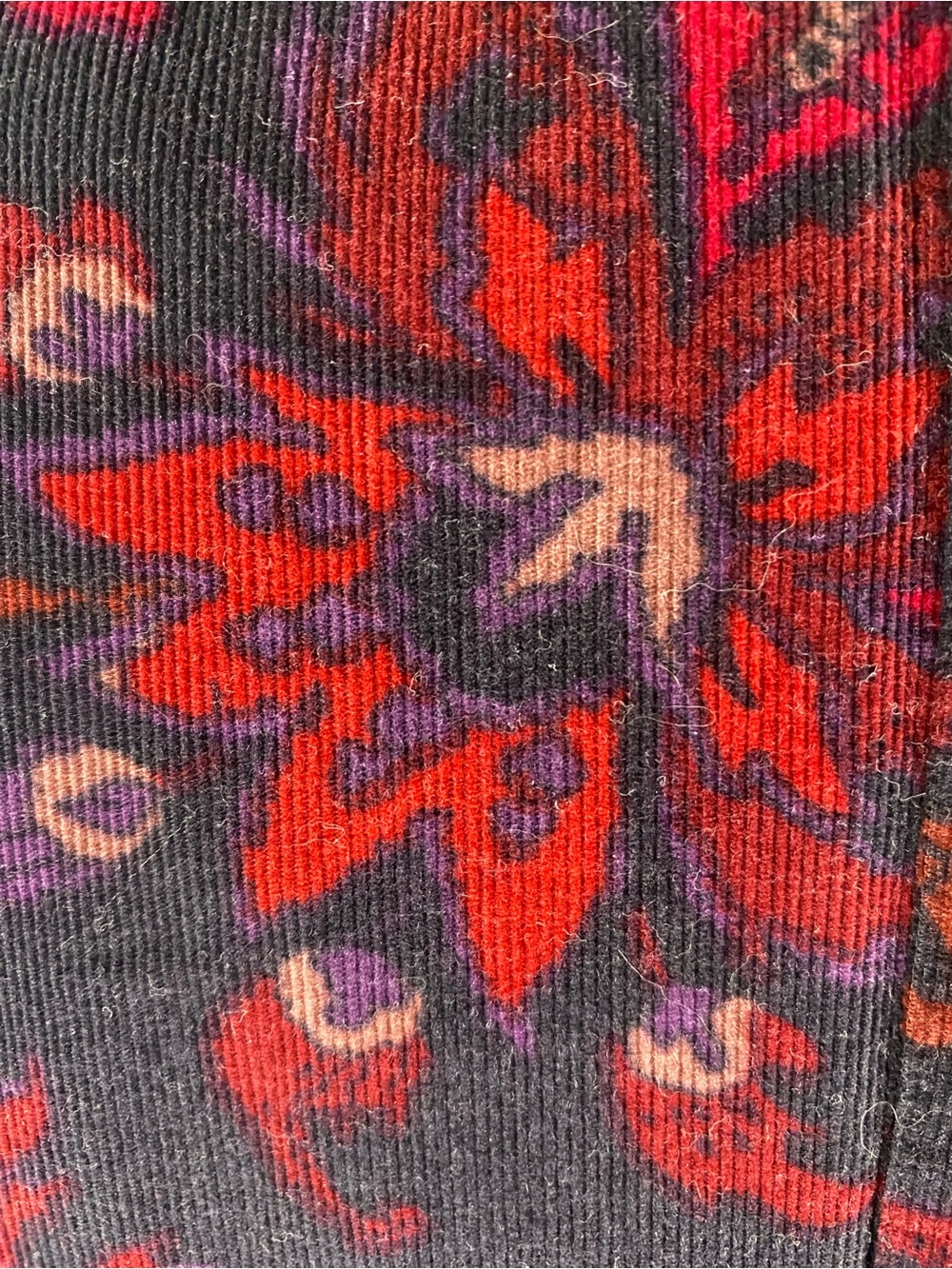 Laura Ashley Black Sleeveless Jumpsuit with Red Floral Print - Picture 7 of 9